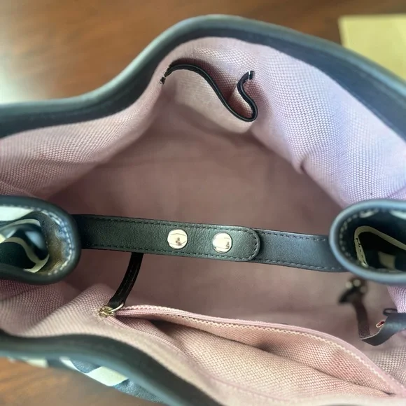 Dooney & Bourke Brown and Cream Giraffe Print Leather Satchel - Picture 6 of 6